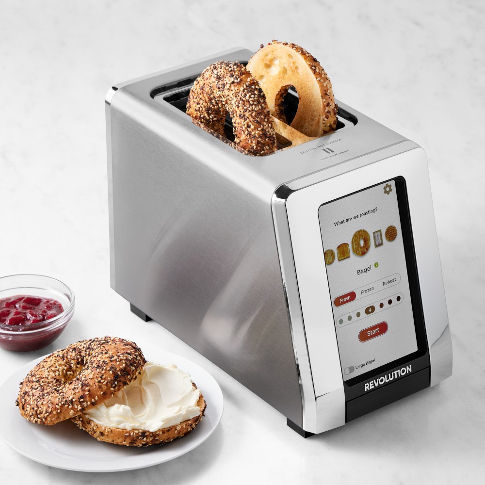 Revolution InstaGLO R180 Connect Toaster - Stainless Steel