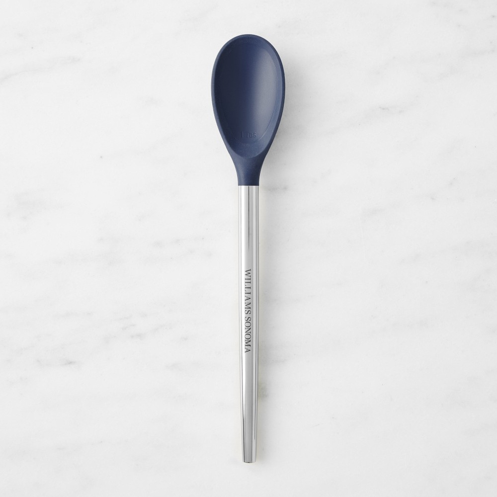 Williams Sonoma Stainless-Steel Silicone Spoon - Navy