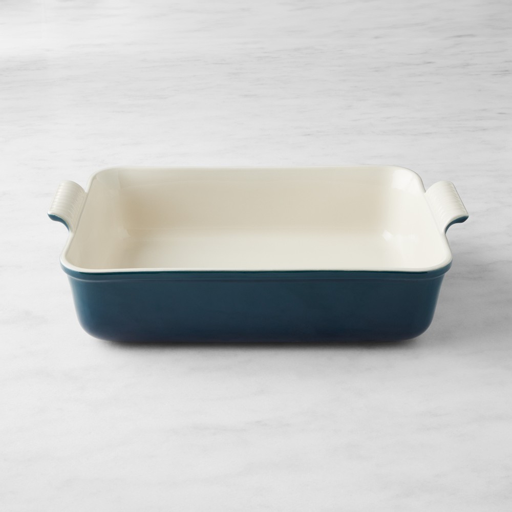 Le Creuset Stoneware Lasagna Pan, 6 1/2 Qt. (color: agave)