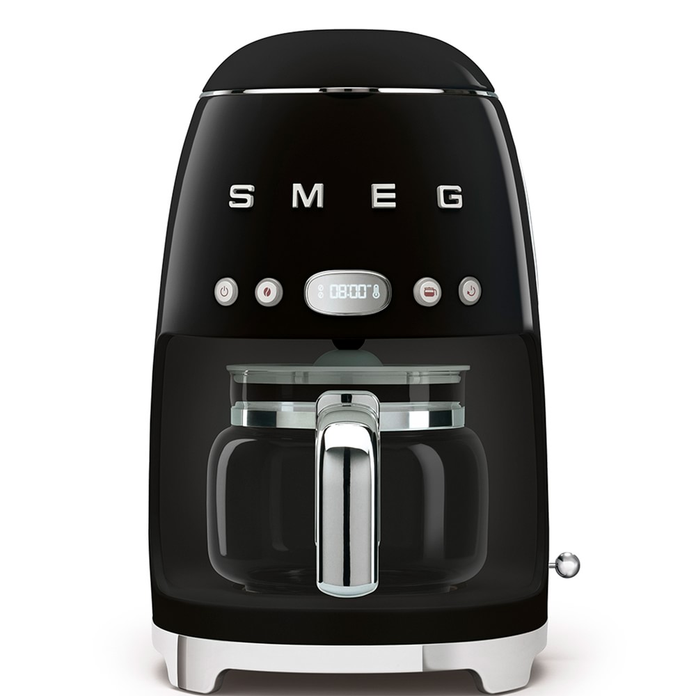 SMEG Drip Coffee Maker, 10-cup - Black