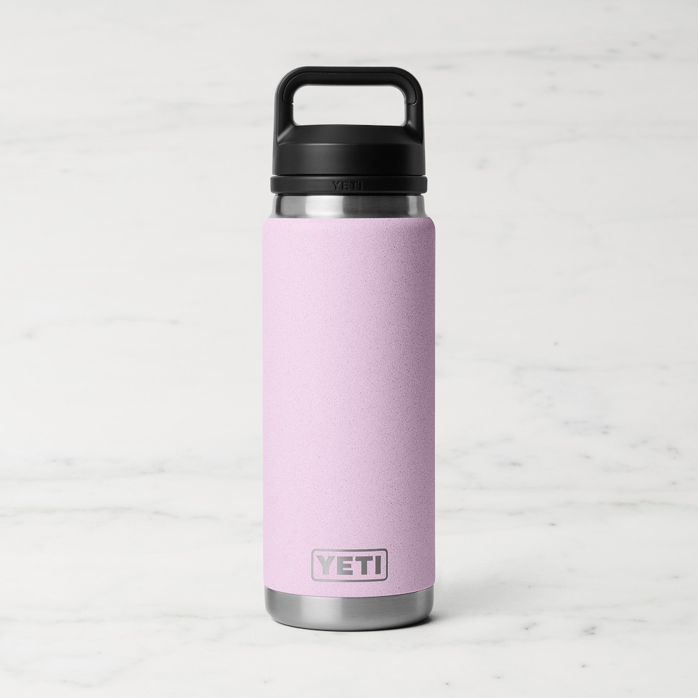 YETI Rambler Bottle with Chug Cap, 26-Oz., Cherry Blossom