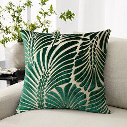 Scalamandr&#233; Plumes Velvet Pillow Cover