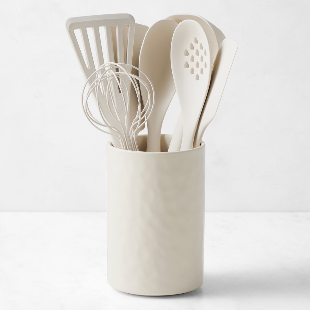 GreenPan™ Premiere Silicone Tools with Utensil Holder, Set of 8