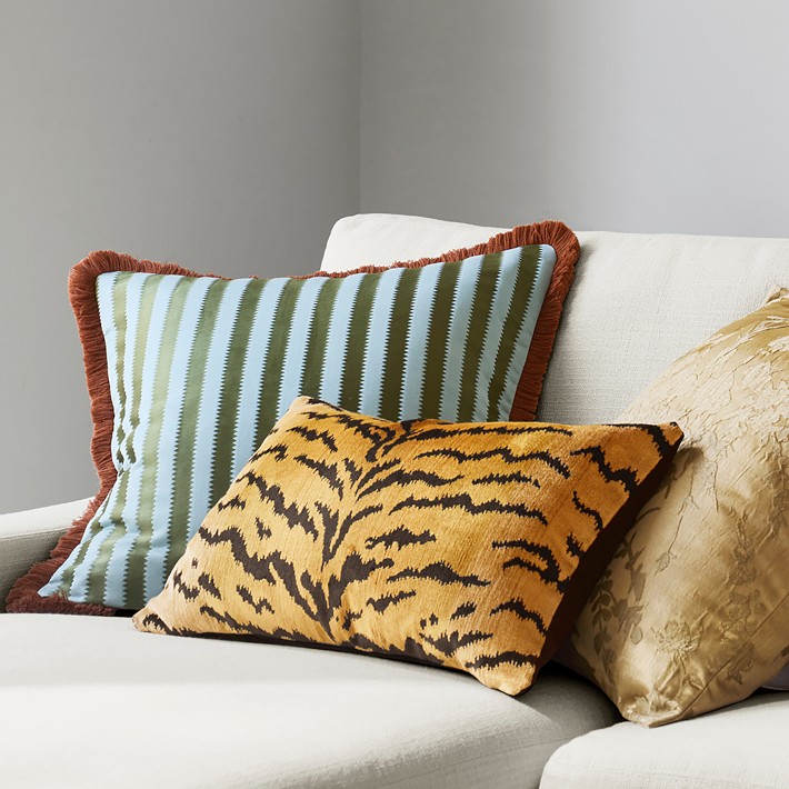 Scalamandre Animal Throw Pillow Williams Sonoma - Main Image