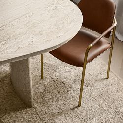Radius Travertine Dining Table (96&quot;)