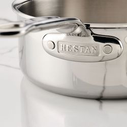 Hestan ProBond Luxe Professional Clad Stainless-Steel 2-Piece Saucepan Set
