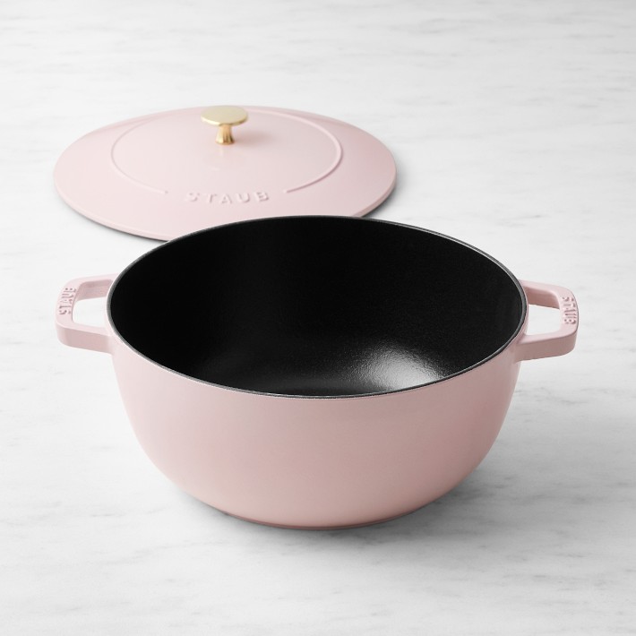 staub　ローズ　24cm Staub Cast-Iron 3 3/4-Qt. Essential French Oven | Williams Sonoma