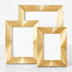 Straw Marquetry Picture Frames