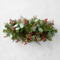 Tis the Season Faux Pre-Lit Centerpiece