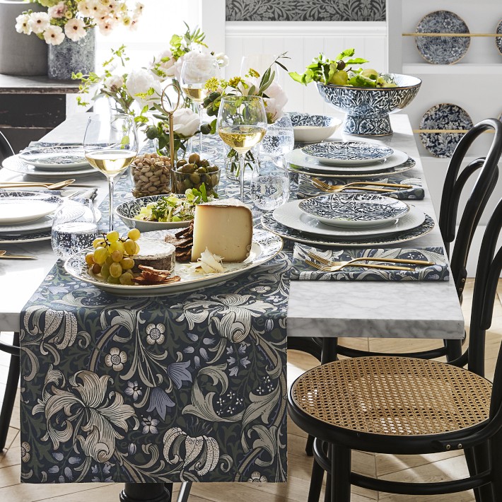 Morris & Co. x Williams Sonoma Oval Platter | Williams Sonoma