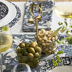 Morris &amp; Co. x Williams Sonoma Golden Lily Table Runner