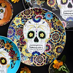 Day of the Dead Dinner Plates