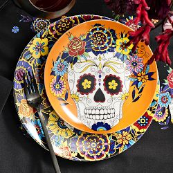 Day of the Dead Dinner Plates