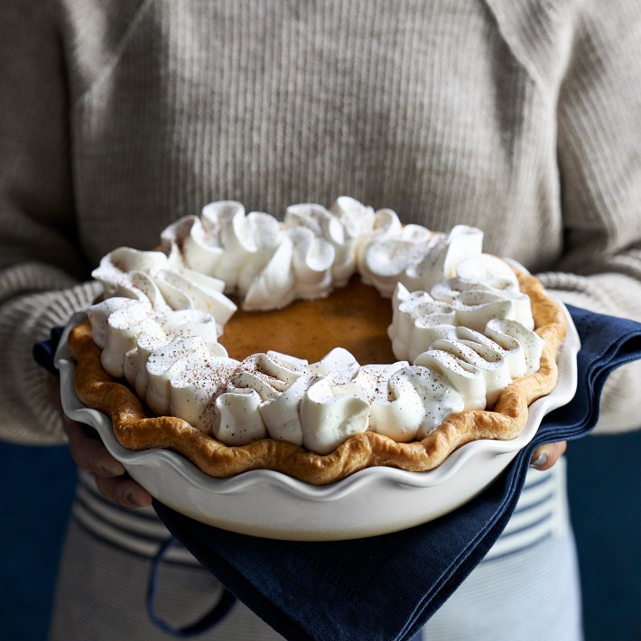 Pie Crust Ceramic Flan Dish Emile Henry Ruffled Pie Dish Williams