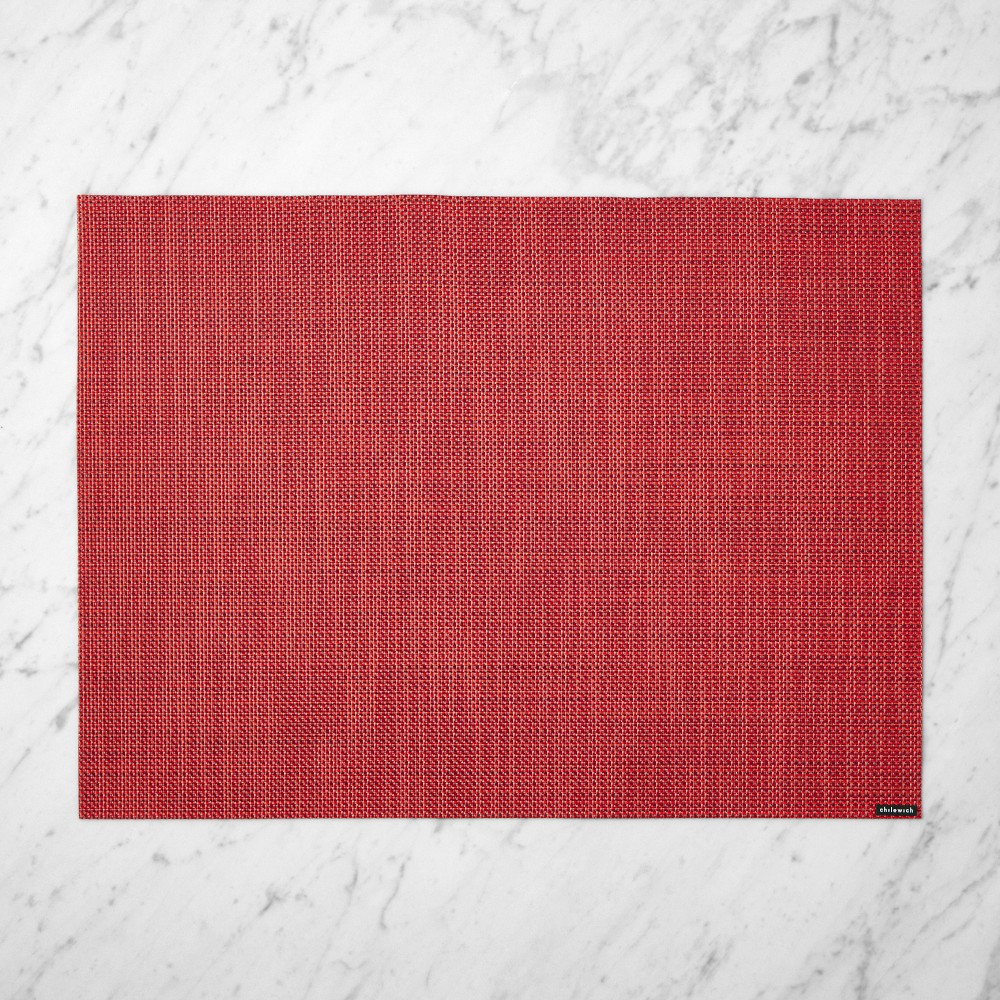 Chilewich Mini Basketweave Rectangular Placemats