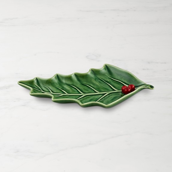 Bordallo Pinheiro Holly Berry Tray