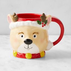 Figural Reindeer Mug