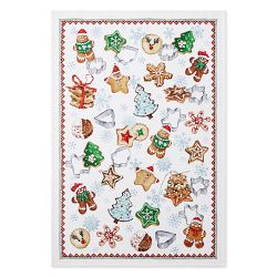 Gingerbread Tea Towels, Set of 2