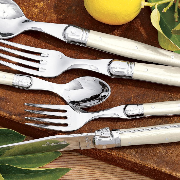 Jean Dubost Laguiole High Gauge Flatware Sets | Williams Sonoma