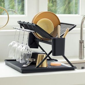 Brabantia Foldable Dish Rack Large Williams Sonoma