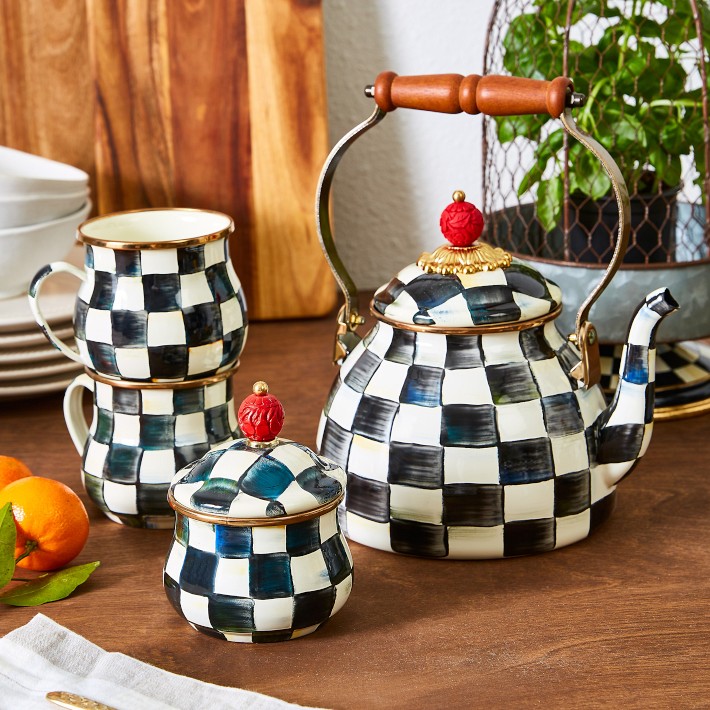 MacKenzie-Childs Courtly Check Mug | Williams Sonoma