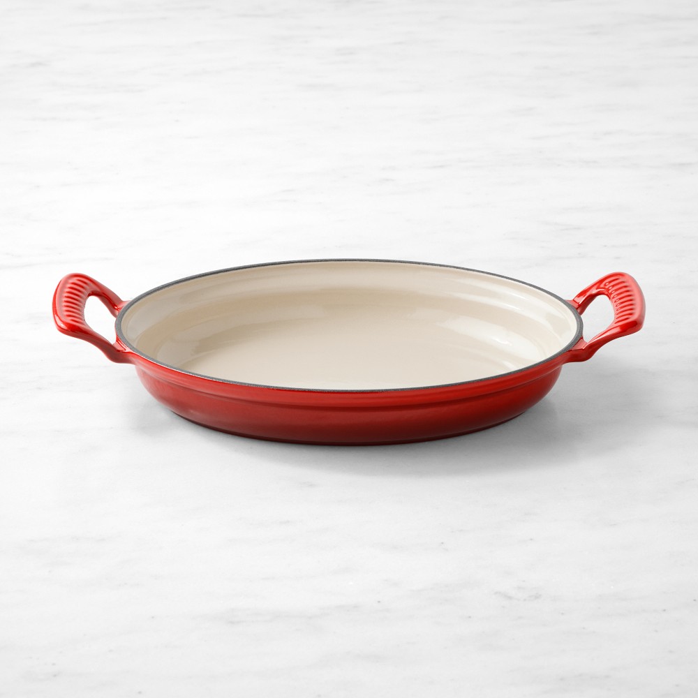 Le Creuset Modern Heritage Enameled Cast Iron Oval Gratin, 1 3/4-Qt.