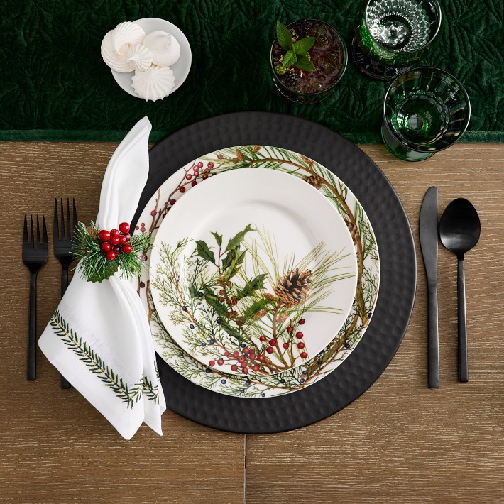 【新品】　WILLIAMS-SONOMA クリスマスプレート Twas the Night Before Christmas Plates | Williams Sonoma