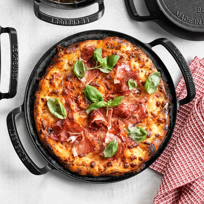 その他 PAN-PET Le Creuset Alpine Outdoor Enameled Cast Iron Pizza Pan, 14