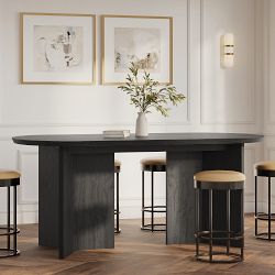 Dietrich Elliptical Bar Height Communal Table (96&quot;-144&quot;)