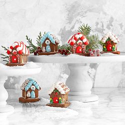 Mini Gingerbread Houses, Set of 6