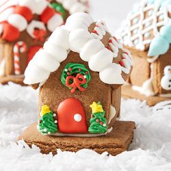 Mini Gingerbread Houses, Set of 6