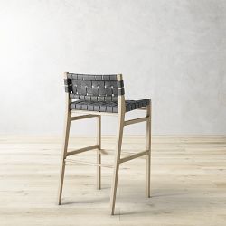 Stratton Low Back Bar Stool, Grey