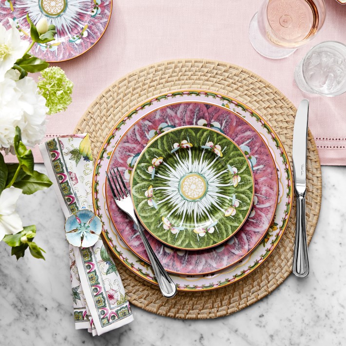 Light Woven Charger, Rattan Tableware | Williams Sonoma