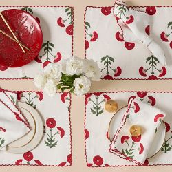 Matouk Schumacher Gisele Placemats, Set of 4