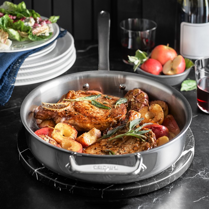 All-Clad G5™ Graphite Core Stainless-Steel Saute Pan | Williams Sonoma