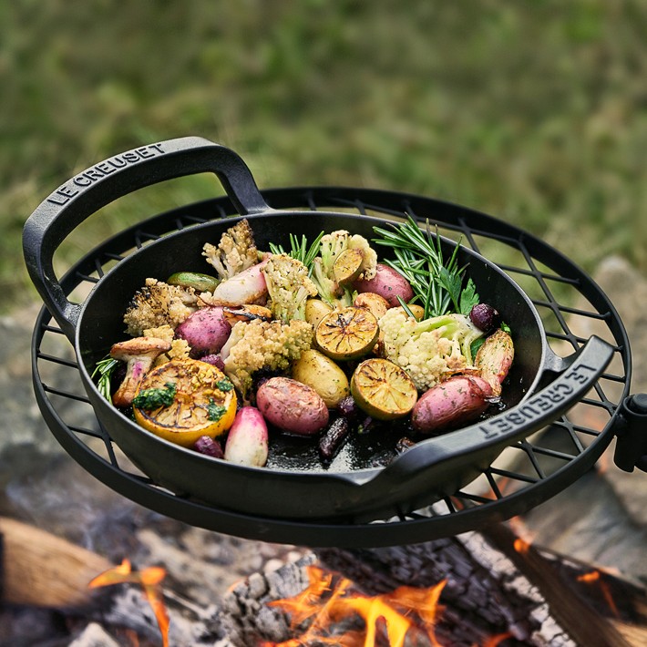Le Creuset Alpine Outdoor Enameled Cast Iron Skillet, 10