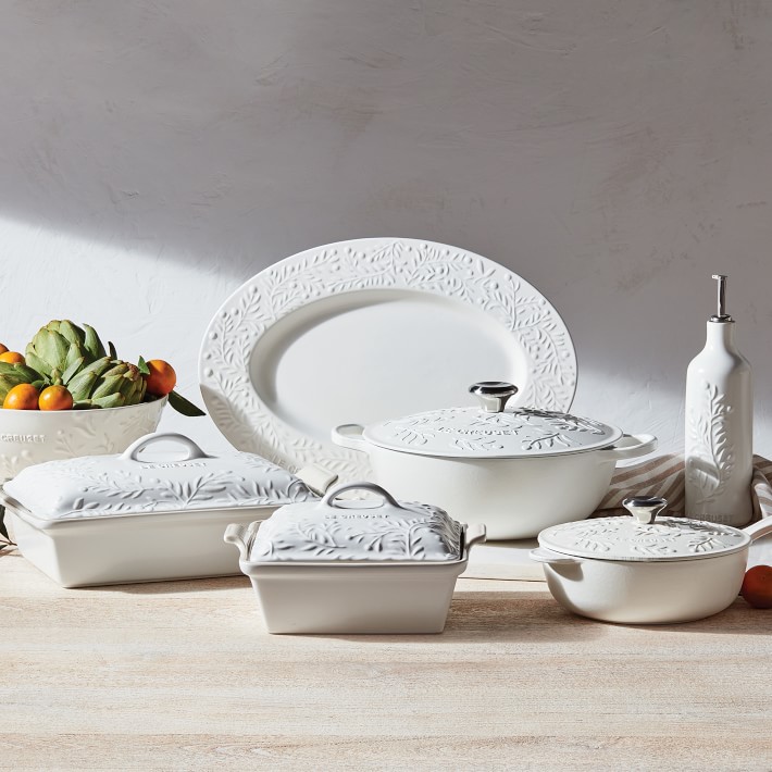 Le Creuset Olive Branch Cruet | Williams Sonoma