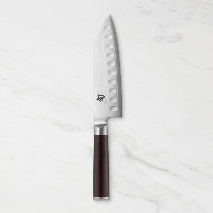 Shun Classic Hollow-Ground Santoku Knife | Williams Sonoma