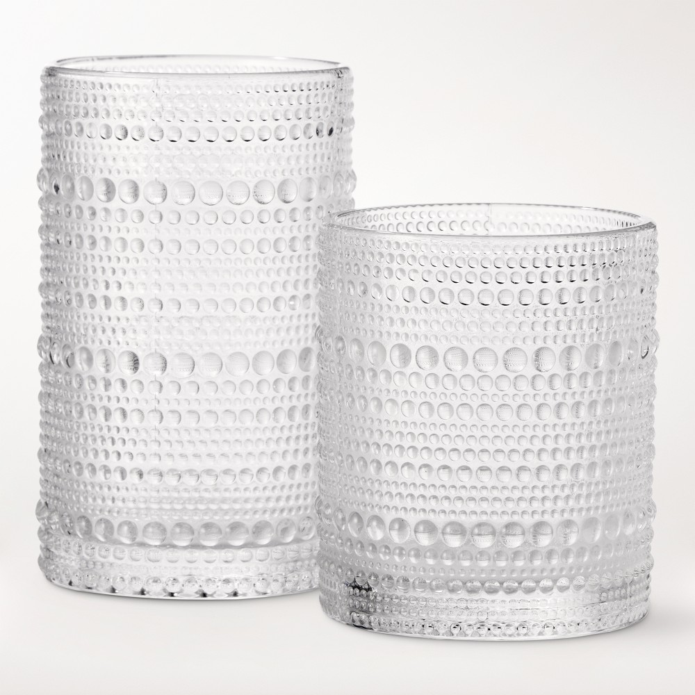 Fortessa Jupiter Double Old-Fashioned Glasses, 10-oz, Set of 6, Clear