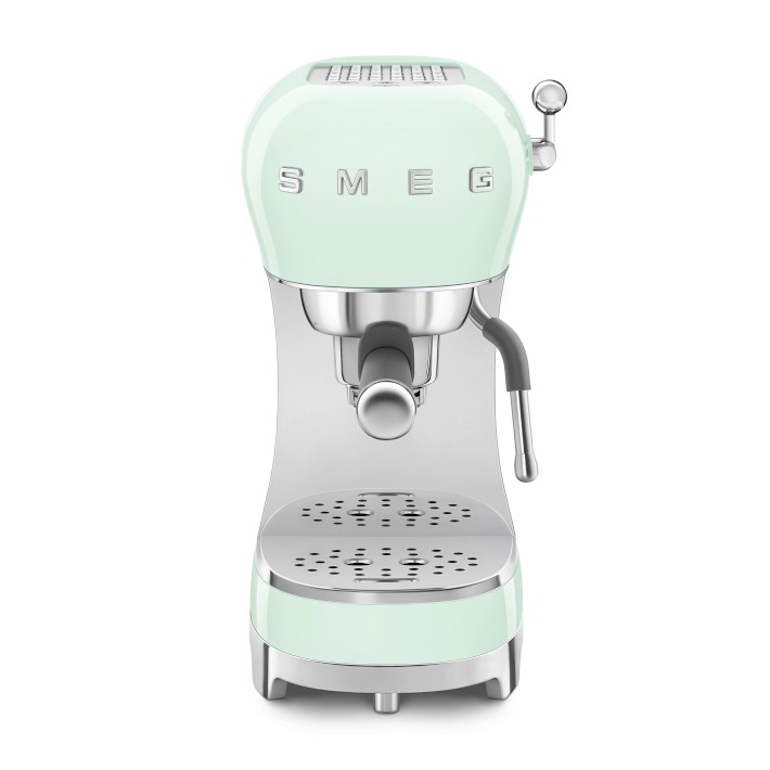 SMEG コーヒーメーカー/50's Style Coffee machine SMEG 50's Style Retro Manual Espresso Machine | Williams Sonoma