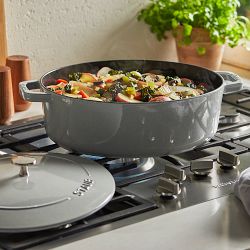 Staub Enameled Cast Iron Wide Oval Dutch Oven, 6 1/4-Qt.