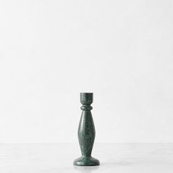 Green Marble Taper Holder