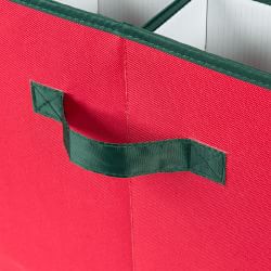 Red Cube Ornament Storage