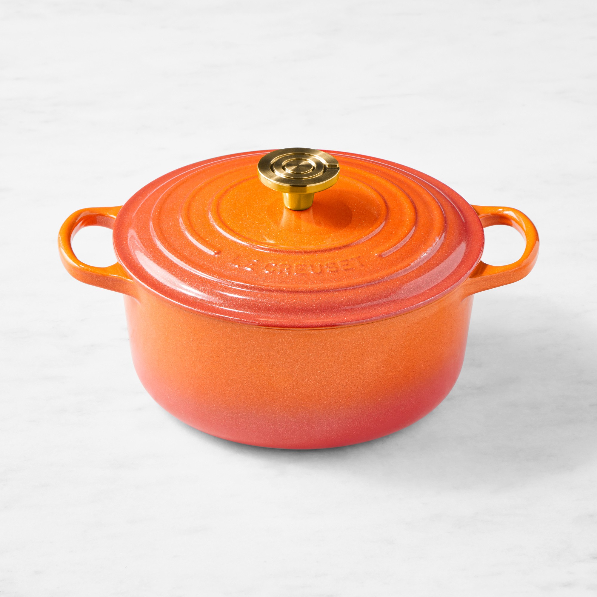 Le Creuset Flamme Dorée Collection | Williams Sonoma