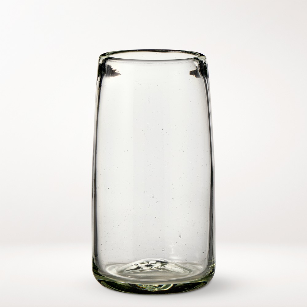 Recycled Glass Tall Tumblers, 14-oz