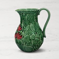 Bordallo Pinheiro Strawberries Pitcher