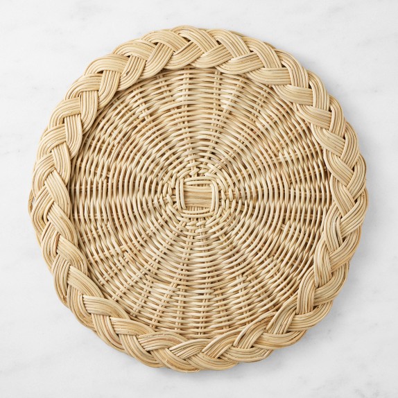 AERIN x Williams Sonoma Braided Woven Charger