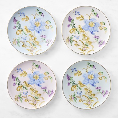 Bridgerton Floral Teacup & Saucer, Set of 2