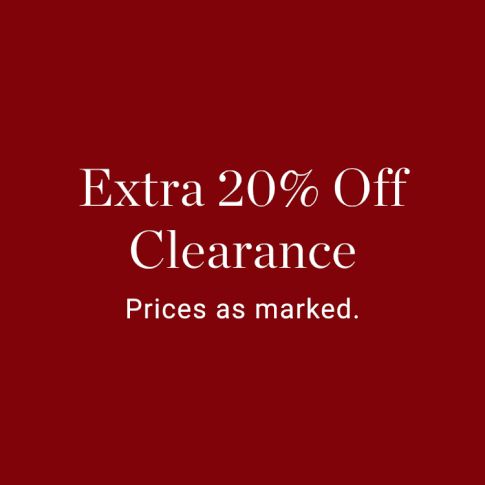Clearance - Extra 20% Off