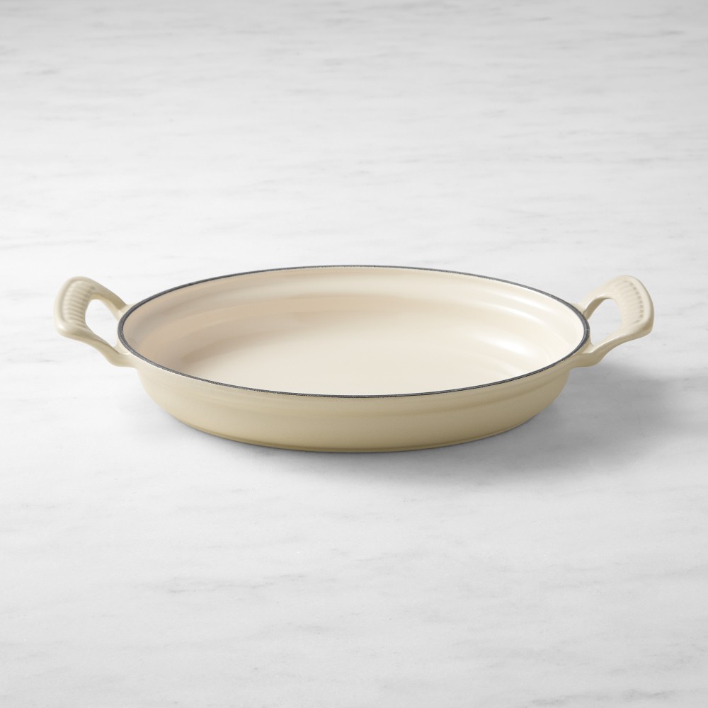 Le Creuset Modern Heritage Enameled Cast Iron Oval Gratin, 1 3/4-Qt.